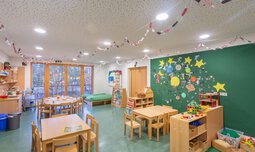 Bastelraum Kindergarten Kinderkrippe Caritas | © Max Ott www.d-design.de